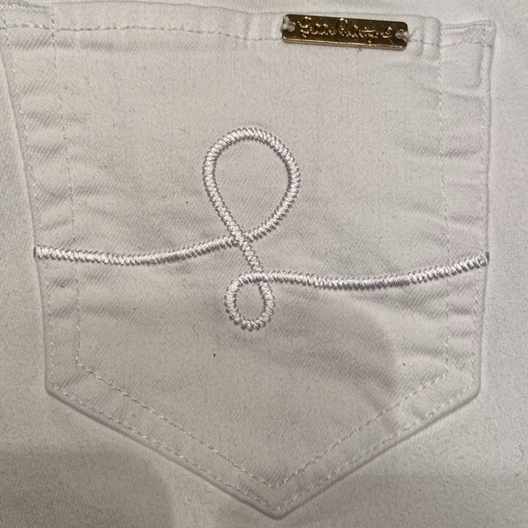 Lilly Pulitzer South Ocean Skinny white jeans - Picture 9 of 11